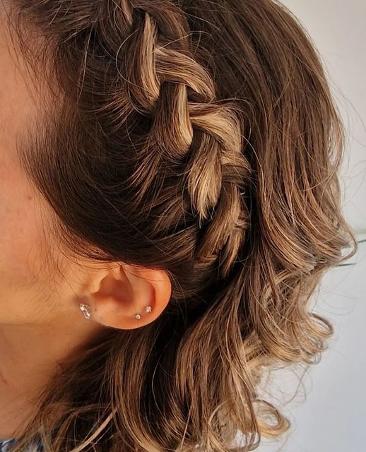 Penteado com trança