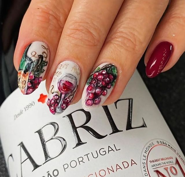 Nail art de festa
